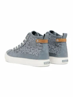 Mustang Sneaker*Damen grau uni