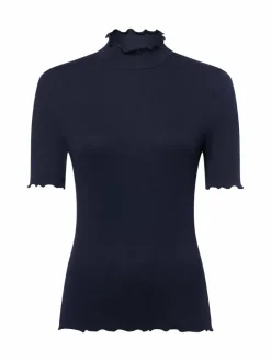 Rich & Royal Shirts & Tops*Damen - T-Shirt marine uni