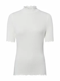 Rich & Royal Shirts & Tops*Damen - T-Shirt weiß uni