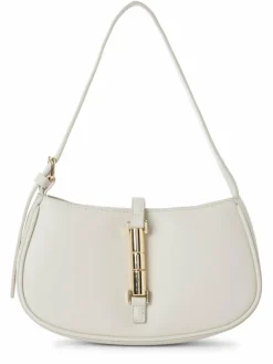 Seidenfelt Taschen & RucksÀcke*Damen Abendhandtasche ecru uni