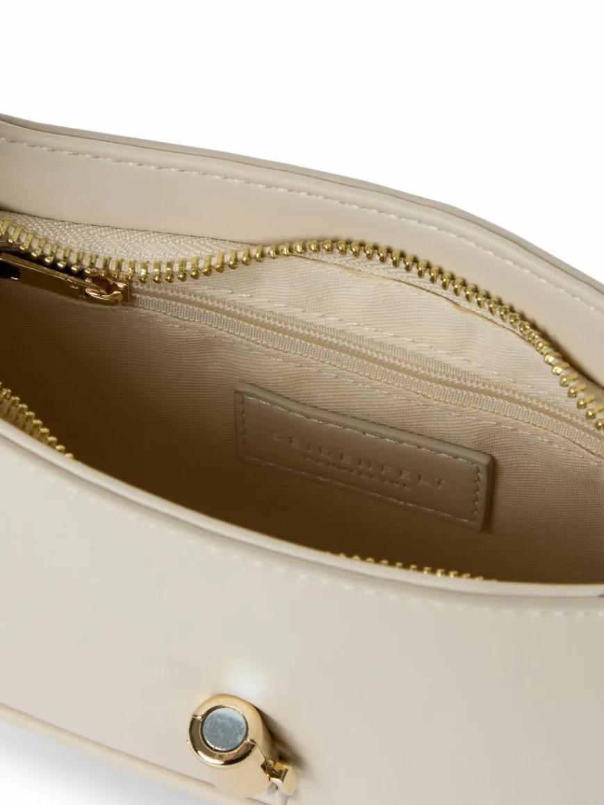 Seidenfelt Taschen & Rucksäcke*Damen Abendhandtasche ecru uni