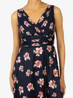 Kraimod Kleider*Damen Abendkleid mehrfarbig gemustert