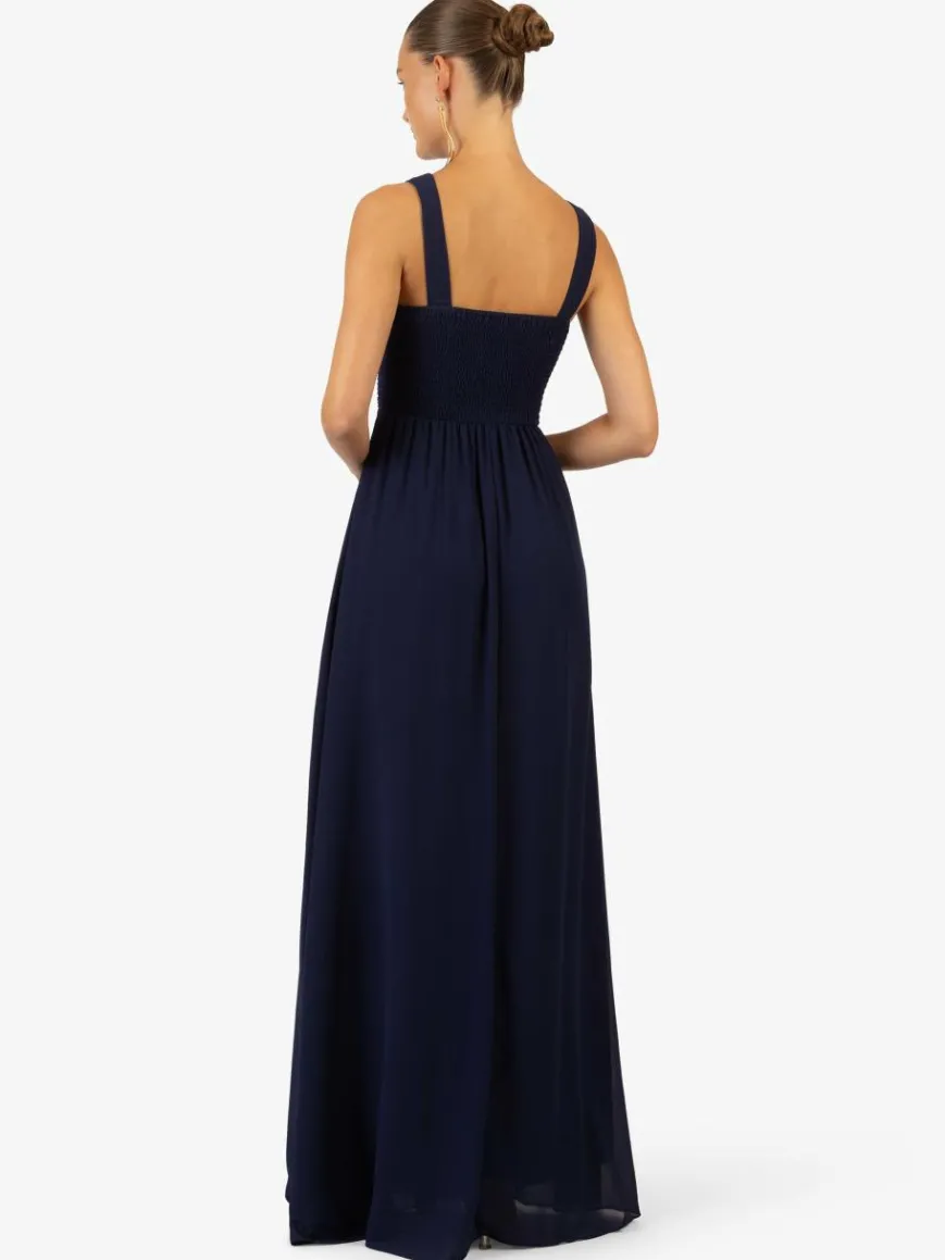 Kraimod Kleider*Damen Abendkleid marine uni