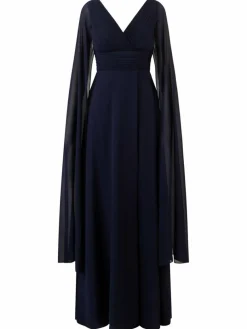 Kraimod Kleider*Damen Abendkleid marine uni
