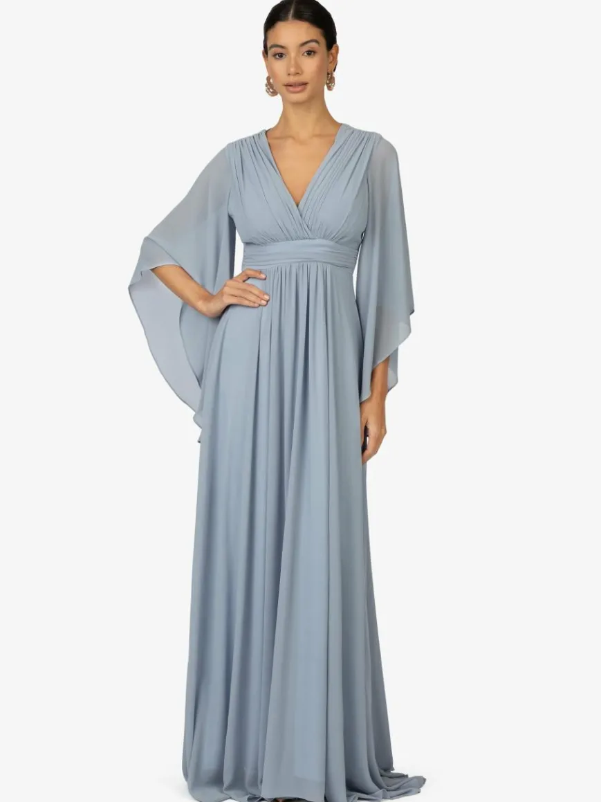 Kraimod Kleider*Damen Abendkleid hellblau uni
