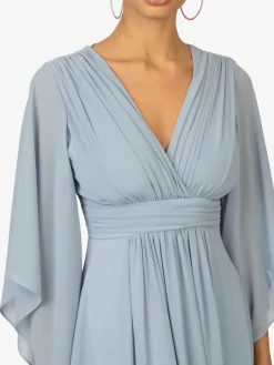 Kraimod Kleider*Damen Abendkleid hellblau uni