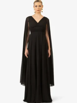 Kraimod Kleider*Damen Abendkleid schwarz uni