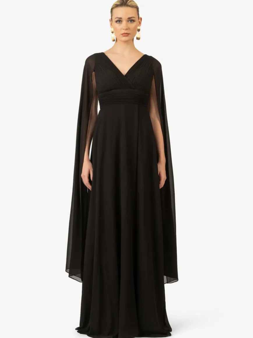 Kraimod Kleider*Damen Abendkleid schwarz uni