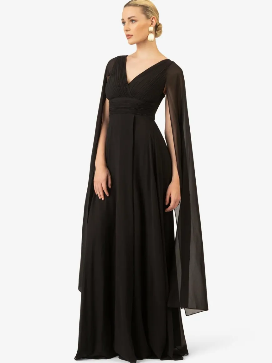 Kraimod Kleider*Damen Abendkleid schwarz uni