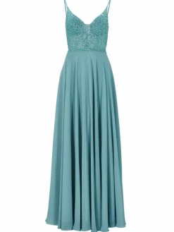 Hey Kyla Kleider*Damen Abendkleid aqua uni