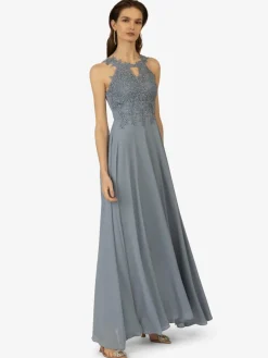 Kraimod Kleider*Damen Abendkleid hellblau uni