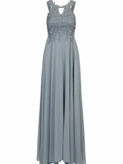 Kraimod Kleider*Damen Abendkleid hellblau uni