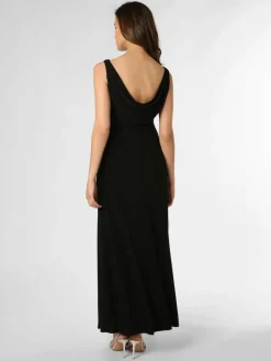 Ambiance Kleider*Damen Abendkleid schwarz uni