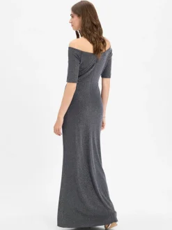 Vera Mont Kleider*Damen Abendkleid marine uni