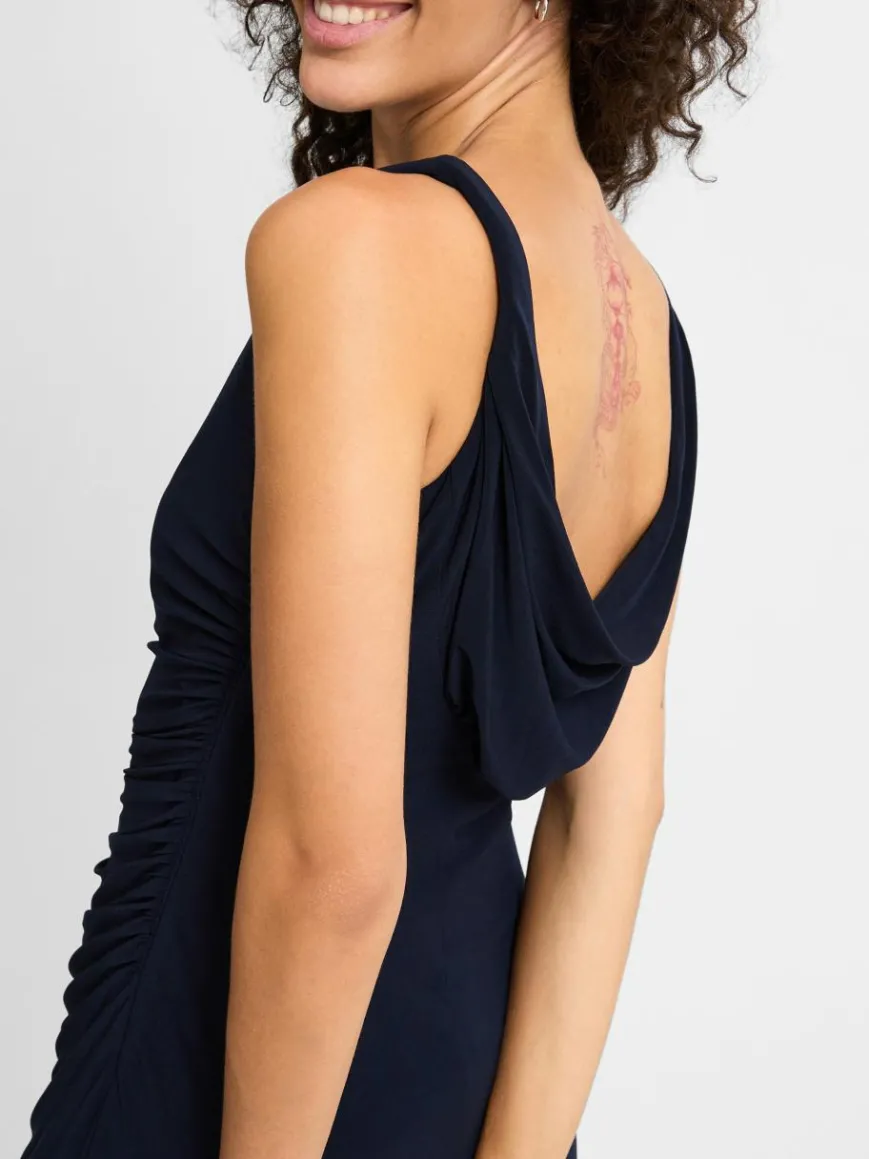 Ambiance Kleider*Damen Abendkleid marine uni