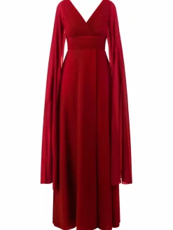 Kraimod Kleider*Damen Abendkleid rot uni