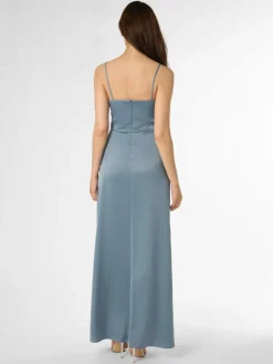 Marie Lund Kleider*Damen Abendkleid hellblau uni