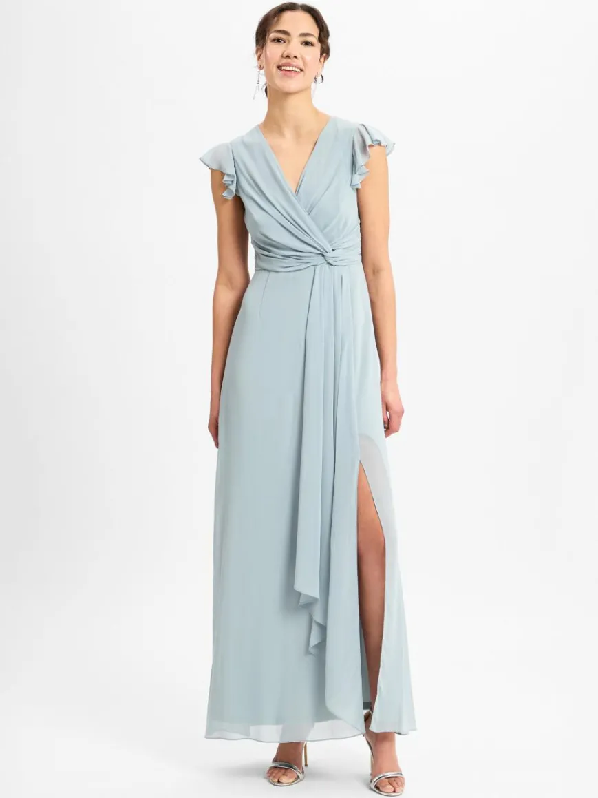 Marie Lund Kleider*Damen Abendkleid lind uni