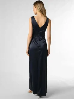 Marie Lund Kleider*Damen Abendkleid marine uni
