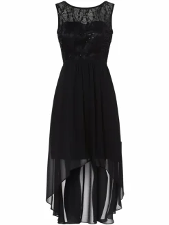 Marie Lund Kleider*Damen Abendkleid marine uni