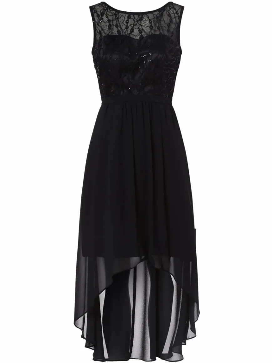 Marie Lund Kleider*Damen Abendkleid marine uni