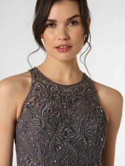 Laona Kleider*Damen Abendkleid grau uni