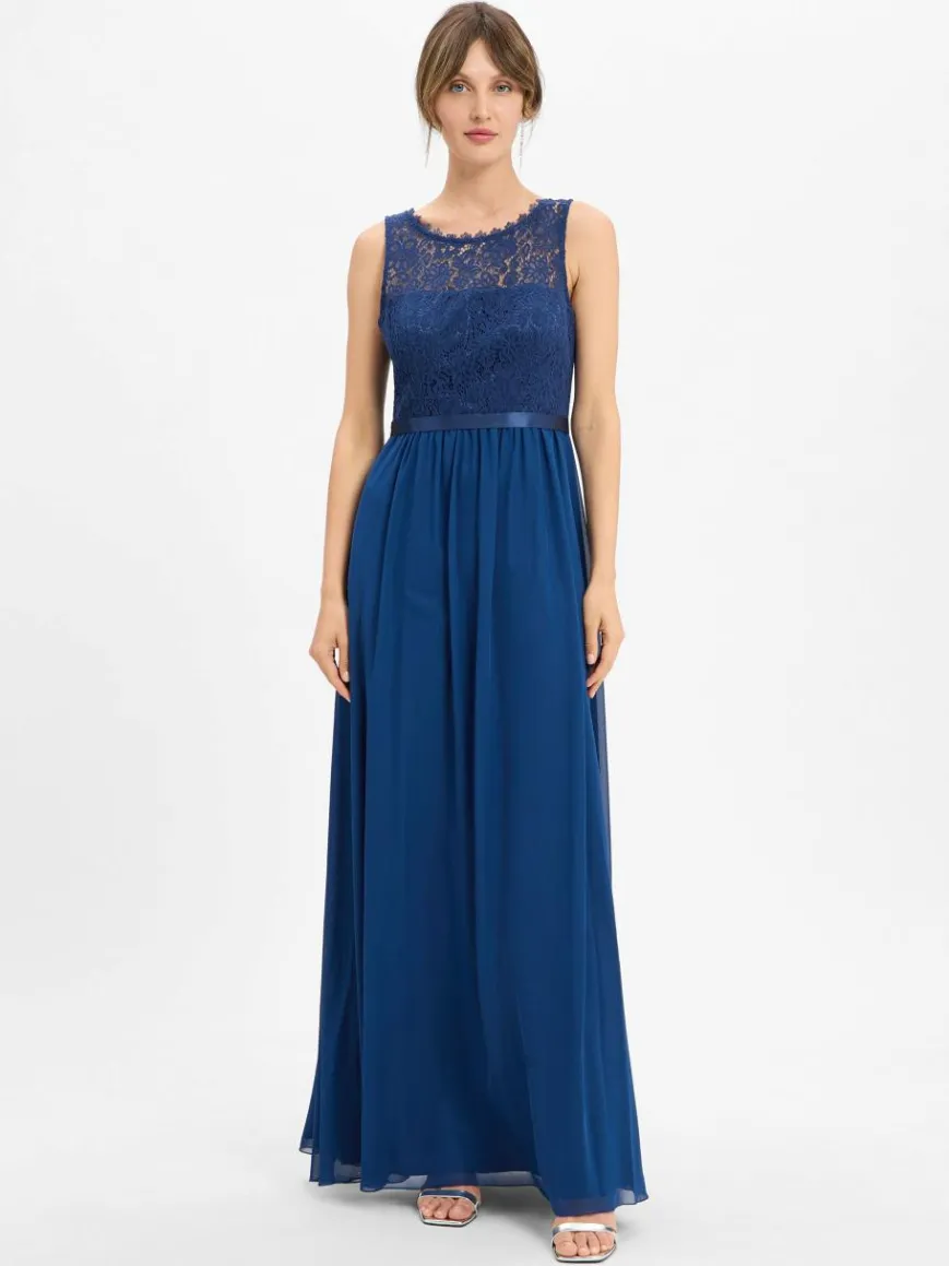 Suddenly Princess Kleider*Damen Abendkleid indigo uni