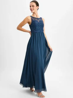 Laona Kleider*Damen Abendkleid indigo uni