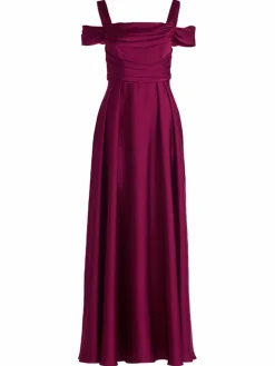 Vera Mont Kleider*Damen Abendkleid rot uni
