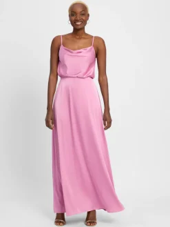 Hey Kyla Kleider*Damen Abendkleid altrosa uni