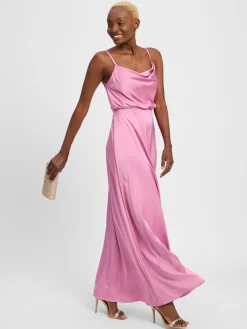 Hey Kyla Kleider*Damen Abendkleid altrosa uni