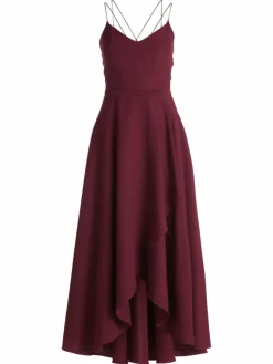 Vera Mont Kleider*Damen Abendkleid bordeaux uni