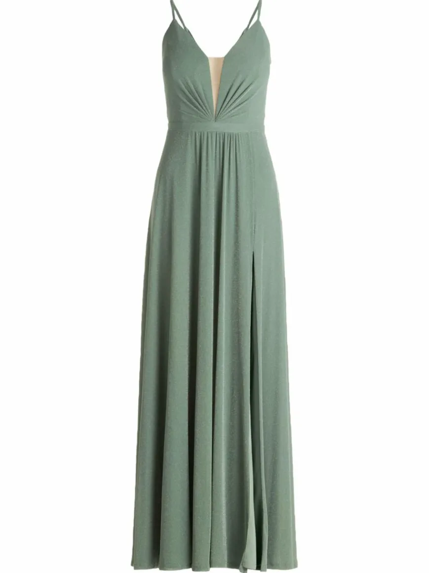 Vera Mont Kleider*Damen Abendkleid grün mint uni
