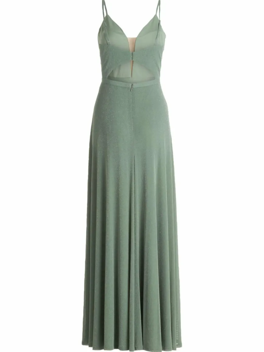 Vera Mont Kleider*Damen Abendkleid grün mint uni