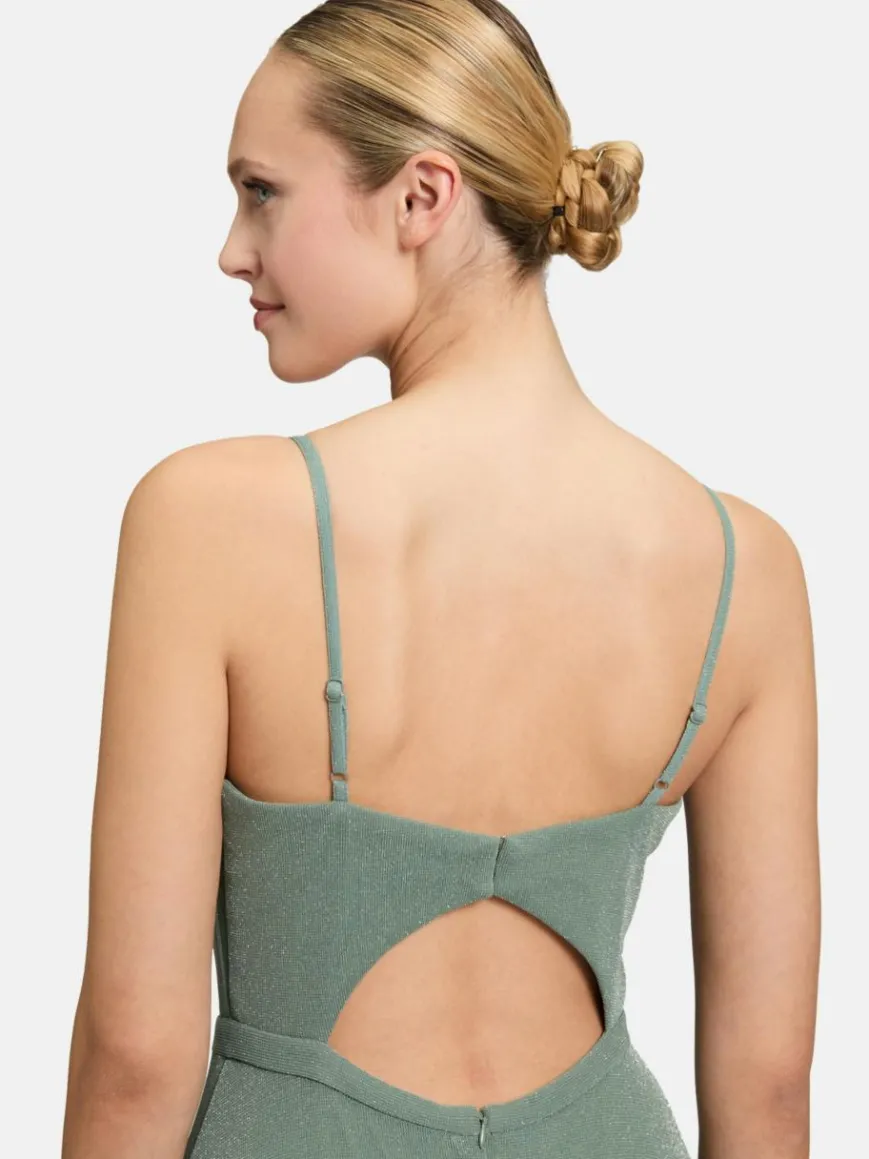 Vera Mont Kleider*Damen Abendkleid grün mint uni