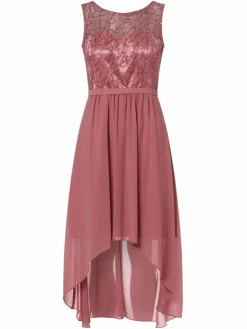 Marie Lund Kleider*Damen Abendkleid rosenholz uni