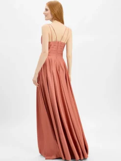 Marie Lund Kleider*Damen Abendkleid roségold uni