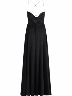 Vera Mont Kleider*Damen Abendkleid schwarz uni