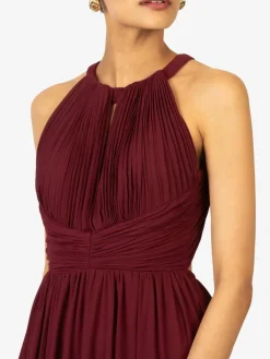 Kraimod Kleider*Damen Abendkleid bordeaux uni