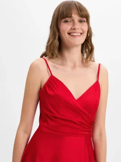 Laona Kleider*Damen Abendkleid rot uni