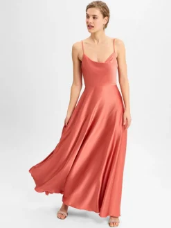 Laona Kleider*Damen Abendkleid terra uni