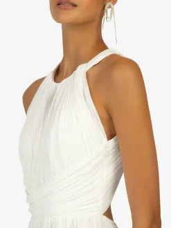 Kraimod Kleider*Damen Abendkleid weiß uni