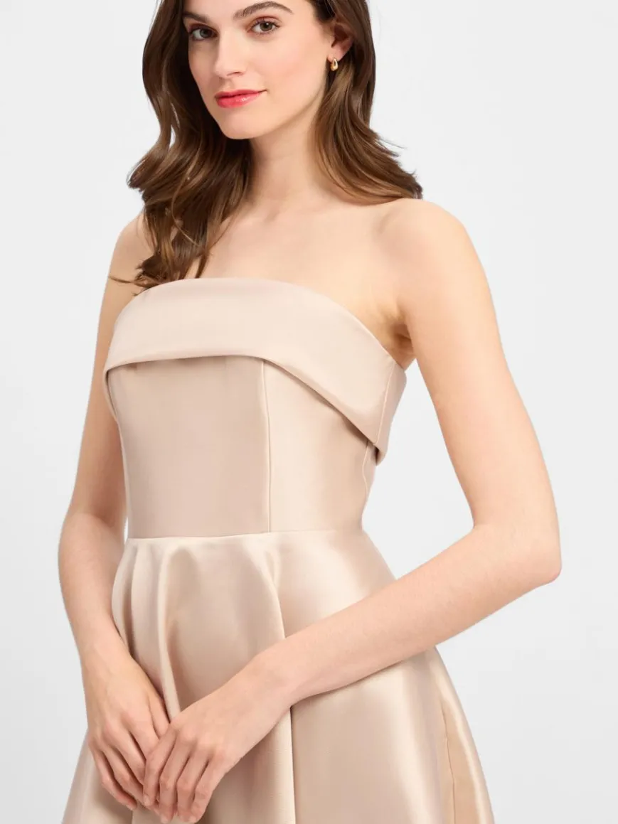 Marie Lund Kleider*Damen Abendkleid roségold uni