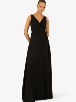 Kraimod Kleider*Damen Abendkleid schwarz uni
