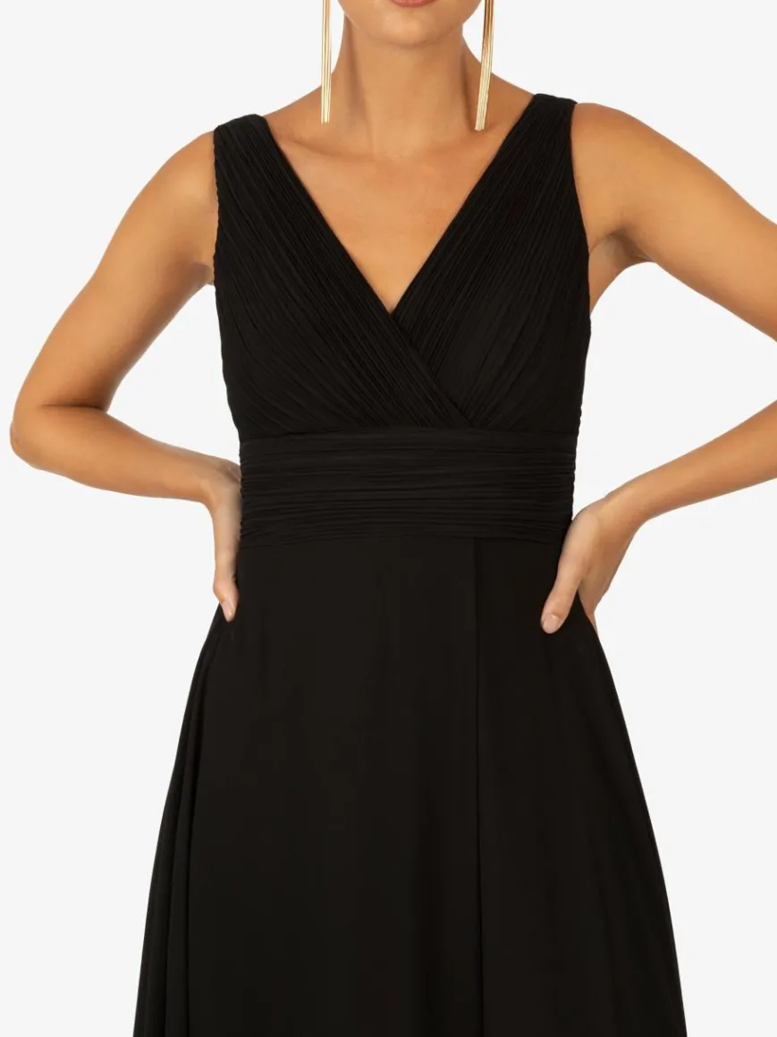 Kraimod Kleider*Damen Abendkleid schwarz uni