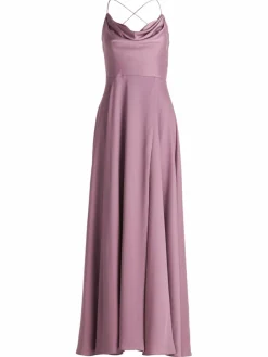 Vera Mont Kleider*Damen Abendkleid lila uni