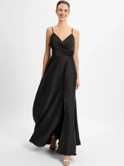 Laona Kleider*Damen Abendkleid schwarz uni