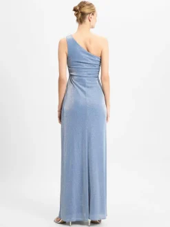 Marie Lund Kleider*Damen Abendkleid hellblau uni