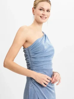 Marie Lund Kleider*Damen Abendkleid hellblau uni