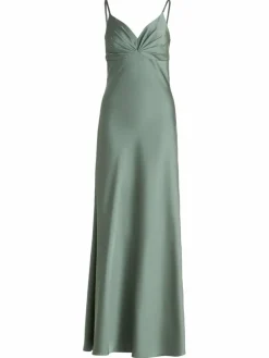 Vera Mont Kleider*Damen Abendkleid grün uni